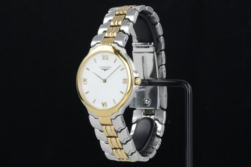 Longines Quartz - Two-tone steel watch L5.645.3
