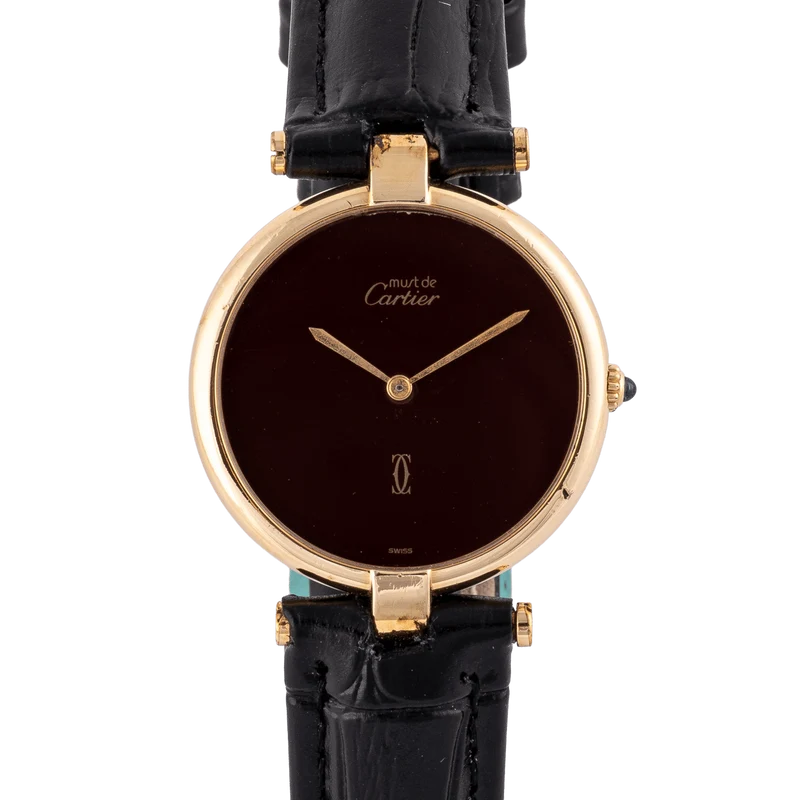 Cartier Must de Vendôme - Gold-plated watch