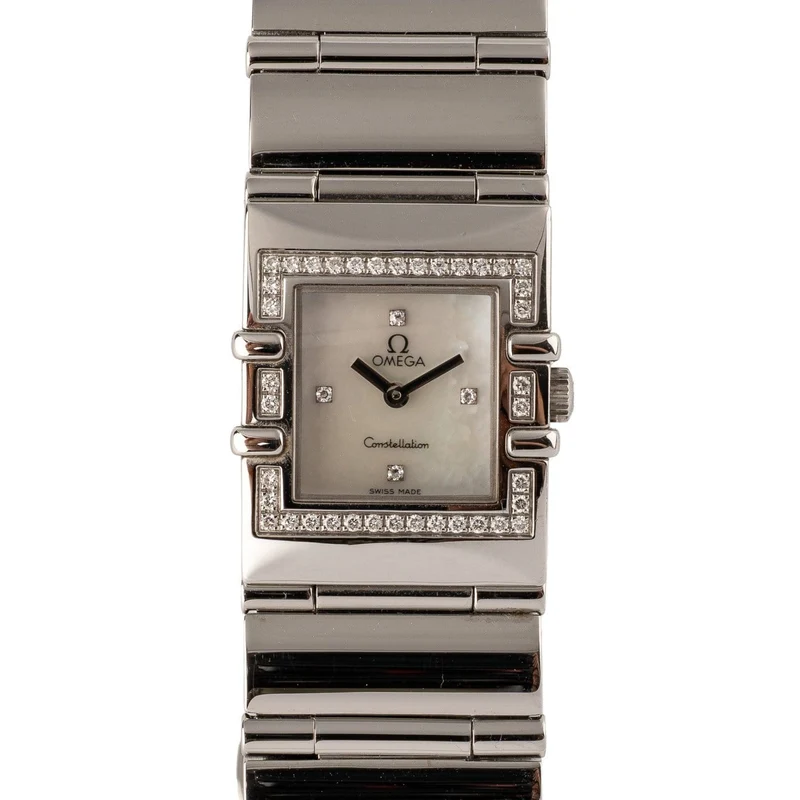 Omega Constellation Quadra - Steel watch
