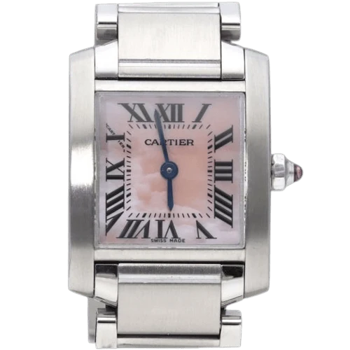 Cartier Tank Française - Steel watch