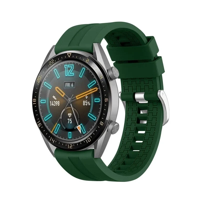 Correa silicona 'Extreme' Huawei Watch GT 7 Pro (verde militar)