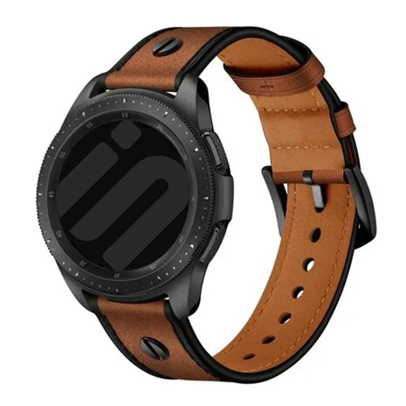 Correa cuero con tornillo Huawei Watch GT 7 - 46mm (beige)