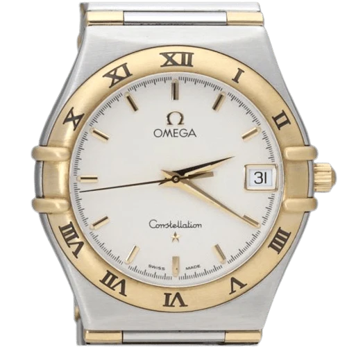 Omega Constellation - Yellow gold and steel watch