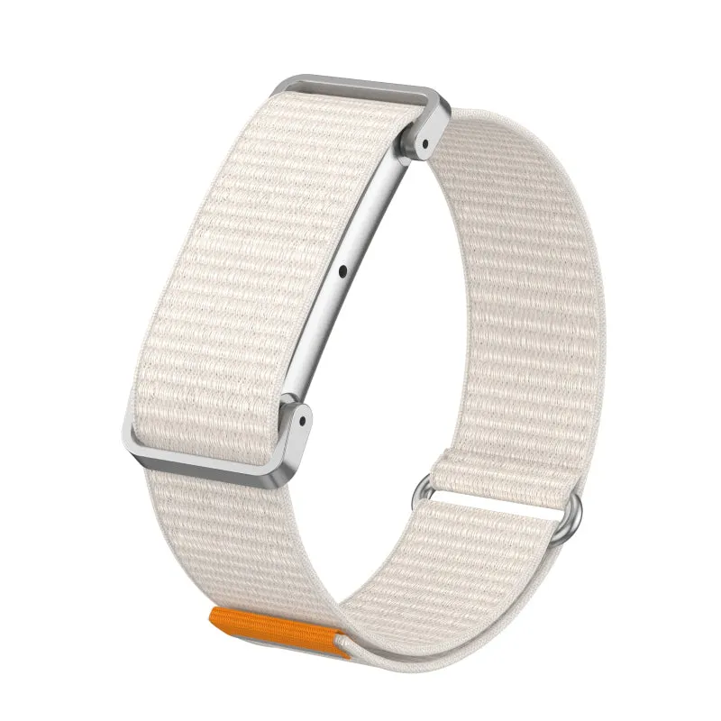 Correa nylon con marco Fitbit Air (blanco estrella)