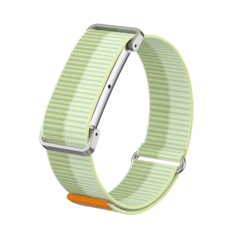 Correa nylon con marco Fitbit Air ((verde) menta )