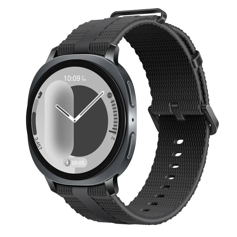 Correa activa silicona Samsung Galaxy Watch 9 - 40mm (negro)