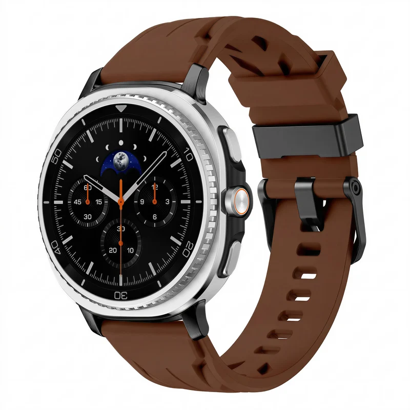 Correa silicona race Samsung Galaxy Watch 9 - 40mm (marrón)