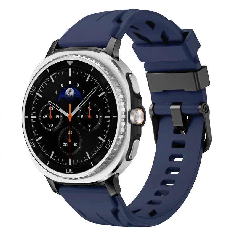 Correa silicona race Samsung Galaxy Watch 9 - 44mm (azul oscuro)