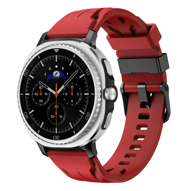 Correa silicona race Samsung Galaxy Watch 9 - 44mm (rojo)