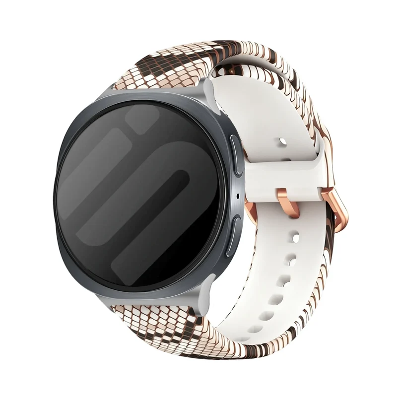 Correa silicona estampado Samsung Galaxy Watch 9 - 44mm (serpiente sigilosa)