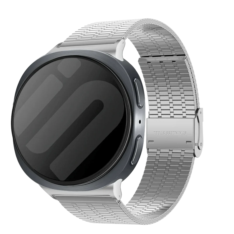 Correa acero fino Samsung Galaxy Watch 9 - 44mm (plata)