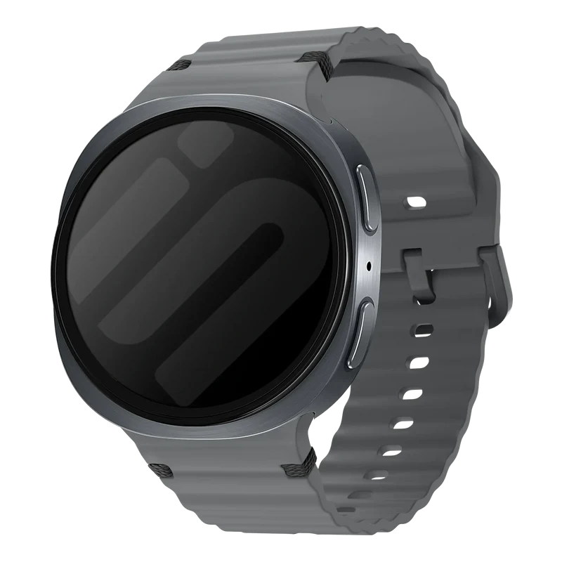 Correa ondulada Samsung Galaxy Watch 9 - 40mm (gris oscuro)