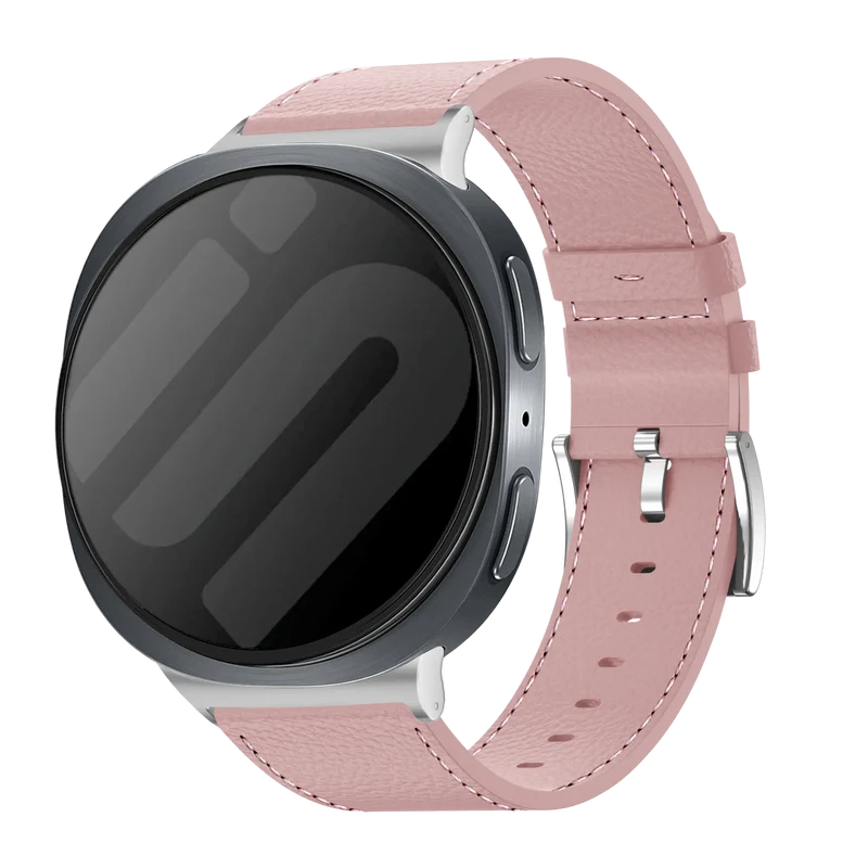 Correa cuero granulado Samsung Galaxy Watch 9 - 40mm (rosa)