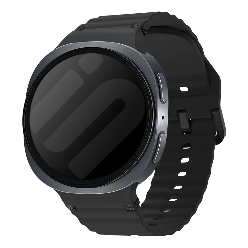 Correa ondulada Samsung Galaxy Watch 9 - 40mm (negro)