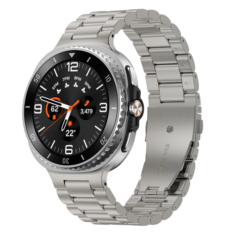 Correa acero Samsung Galaxy Watch 9 - 40mm (titanio)