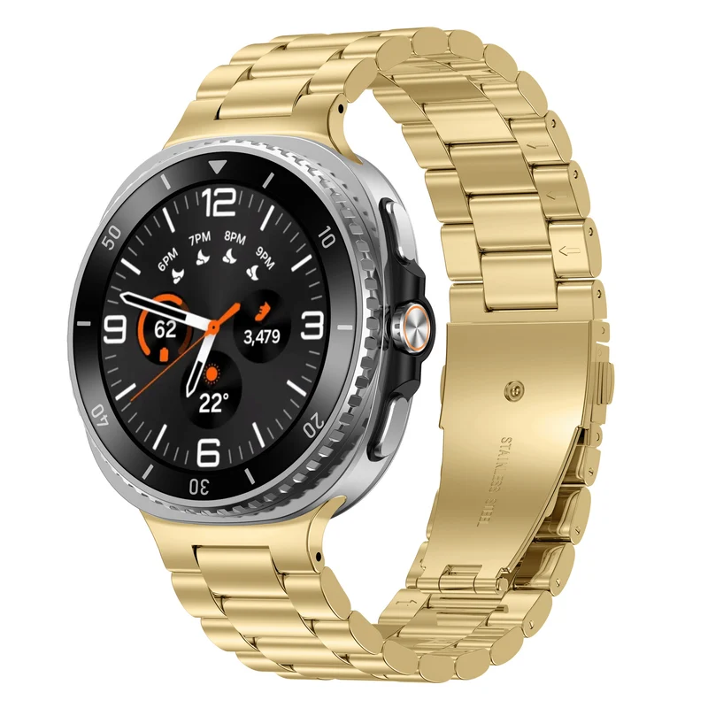 Correa acero Samsung Galaxy Watch 9 - 40mm (dorado)