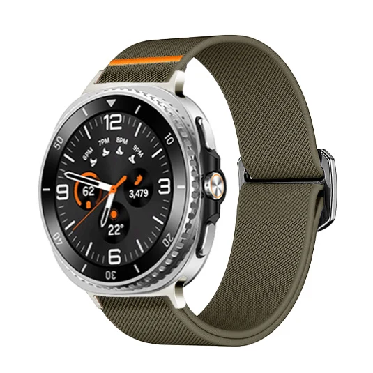 Correa elástica Samsung Galaxy Watch 9 - 40mm (verde militar)