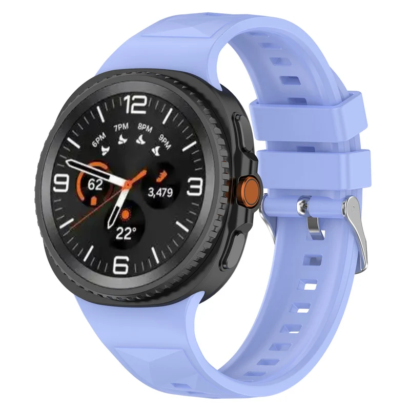 Correa silicona diamante Samsung Galaxy Watch 9 - 44mm (púrpura)