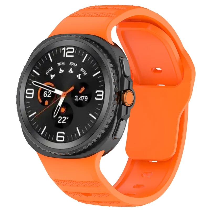 Correa silicona Outdoor Samsung Galaxy Watch 9 - 44mm (naranja)