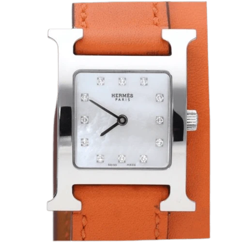 Hermès H Hour - Steel watch