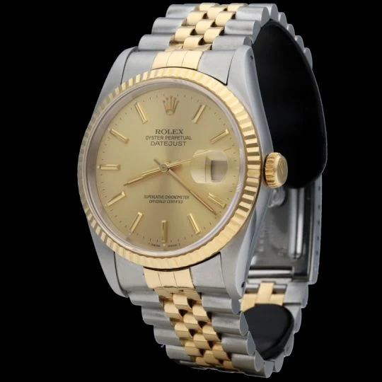 Rolex Datejust 36 - Watch in yellow gold and steel
