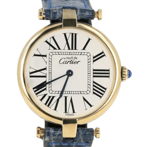 Cartier Must - Watch in silver-gilt