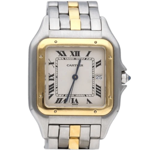 Cartier Panthère - Yellow gold and steel watch