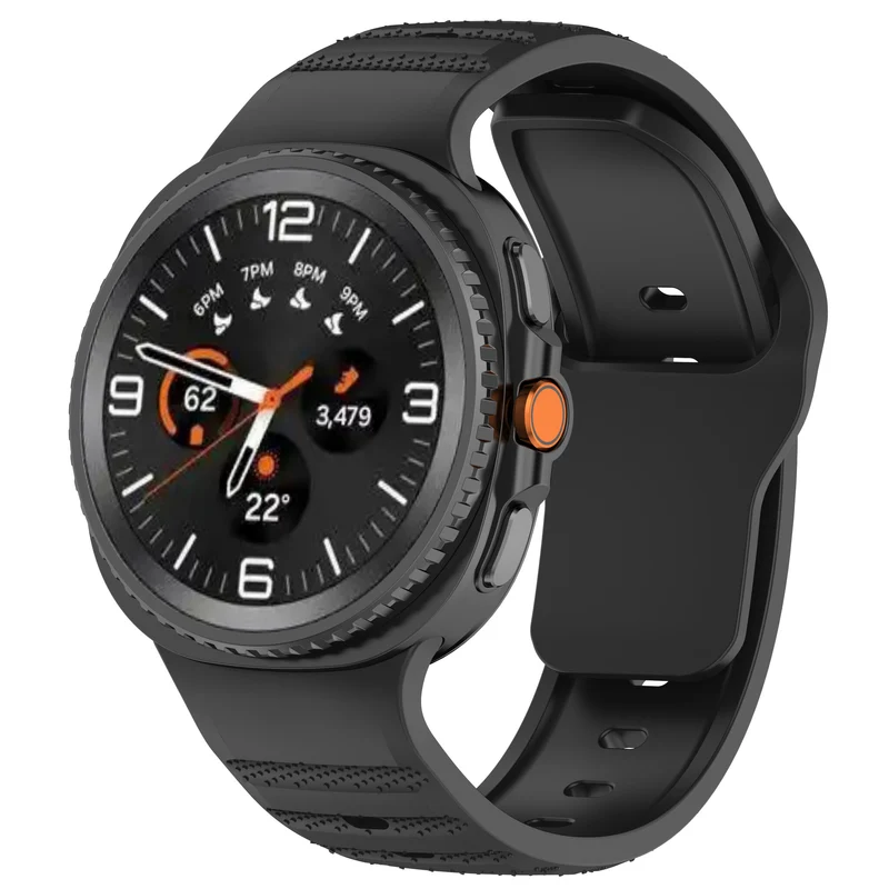 Correa silicona Outdoor Samsung Galaxy Watch 9 - 40mm (negro)