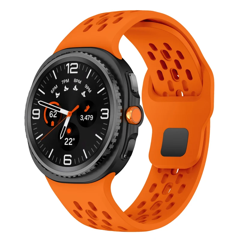 Correa air silicona Samsung Galaxy Watch 9 - 40mm (naranja)