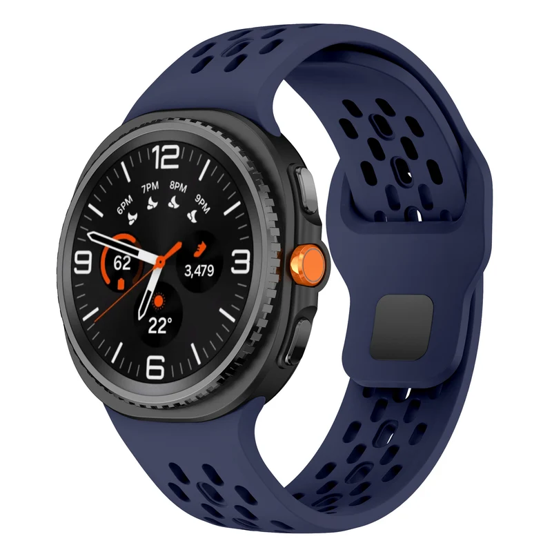 Correa air silicona Samsung Galaxy Watch 9 - 44mm (azul oscuro)