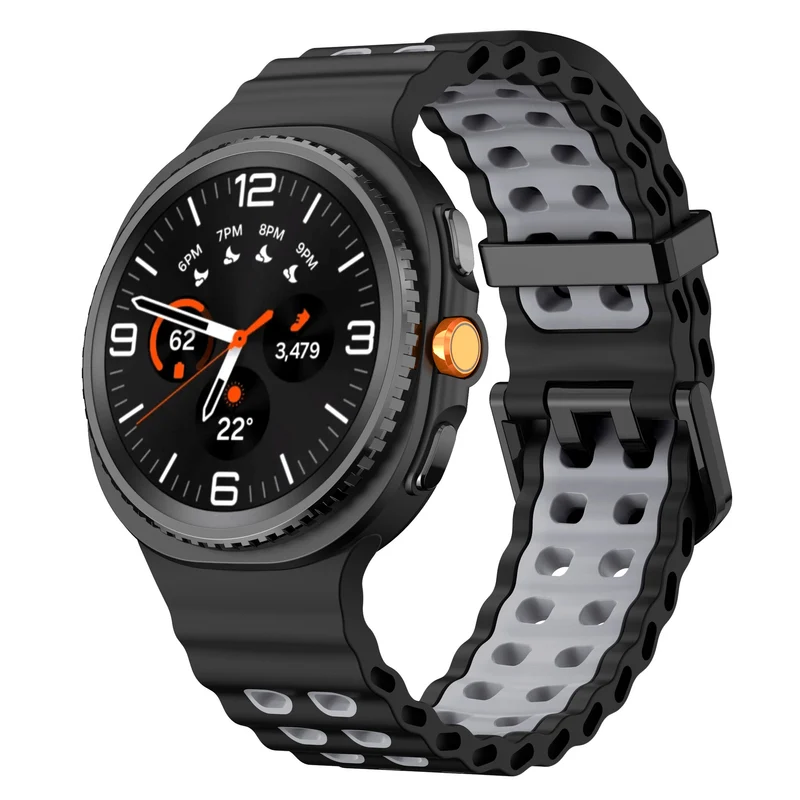 Correa Ocean Samsung Galaxy Watch 9 - 40mm (negro/gris)