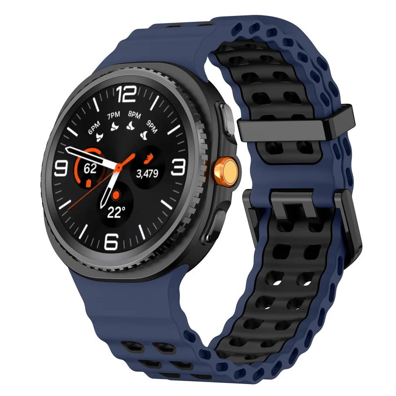 Correa Ocean Samsung Galaxy Watch 9 - 40mm (azul oscuro/negro)