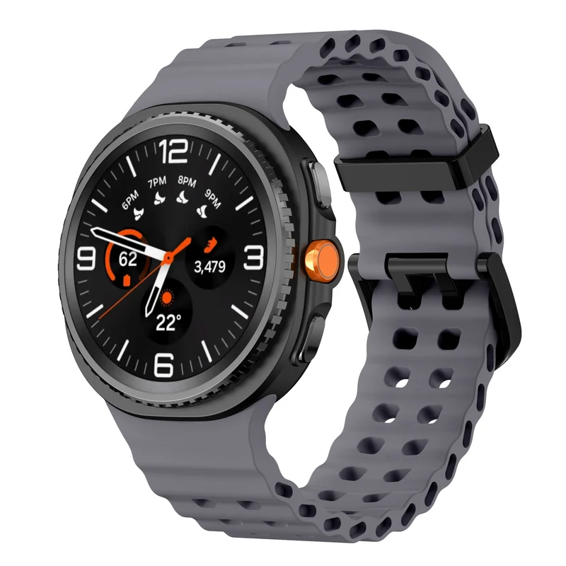 Correa Ocean Samsung Galaxy Watch 9 - 40mm (gris oscuro)