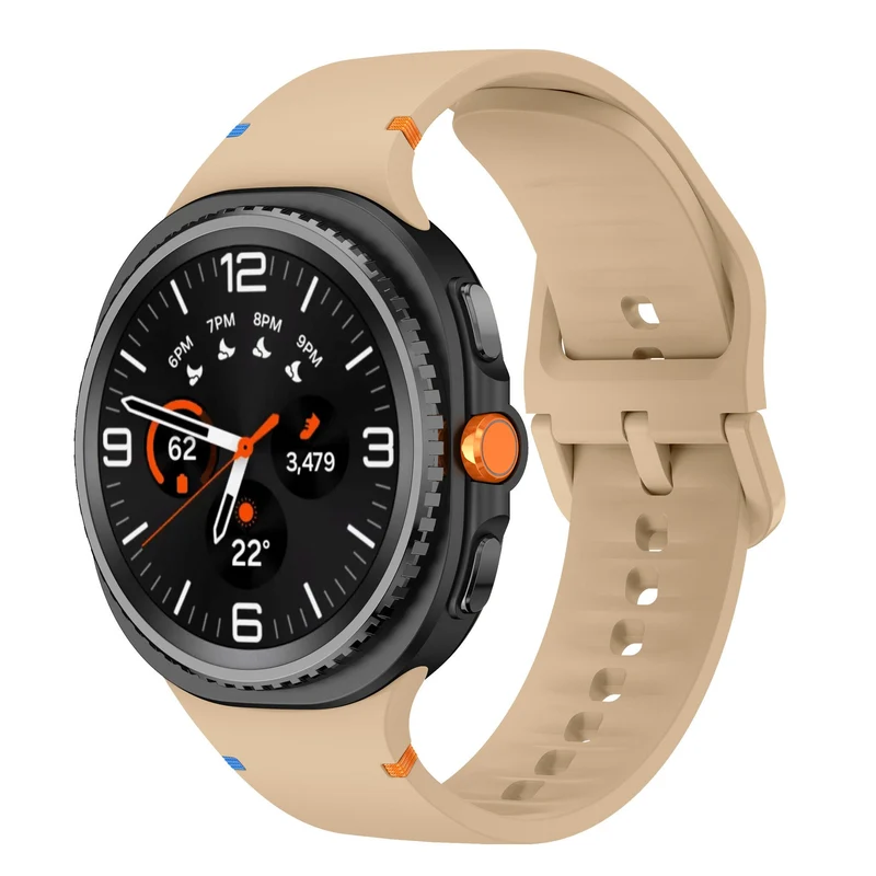 Correa silicona clásico Samsung Galaxy Watch 9 - 40mm (beige)
