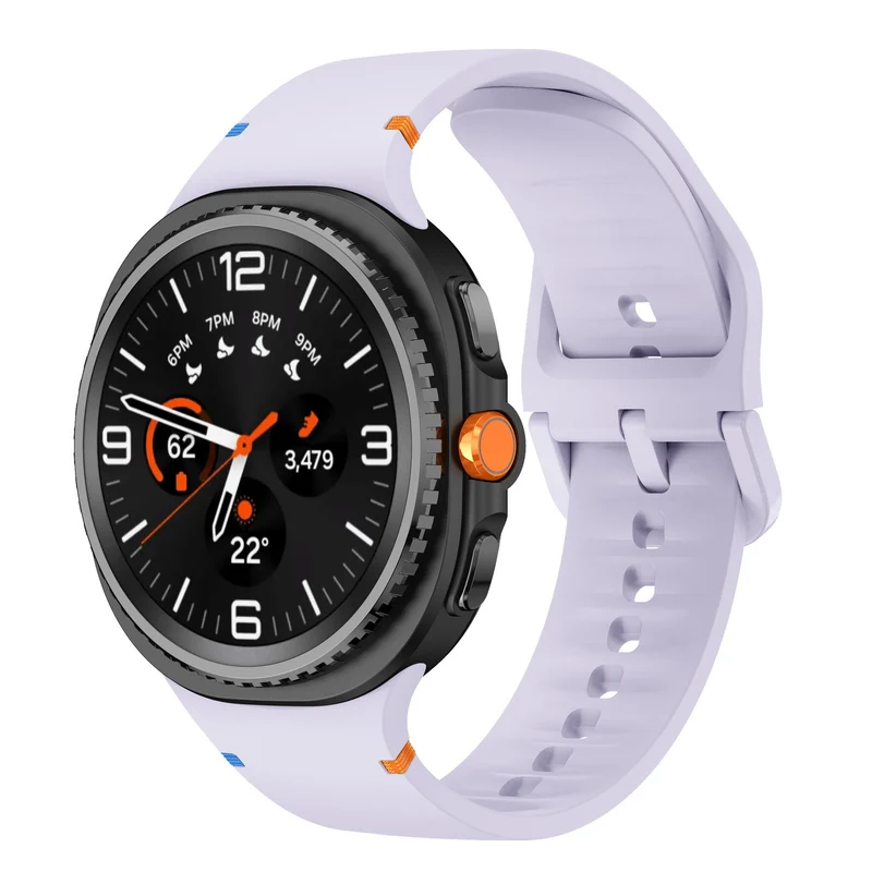 Correa silicona clásico Samsung Galaxy Watch 9 - 40mm (púrpura claro)