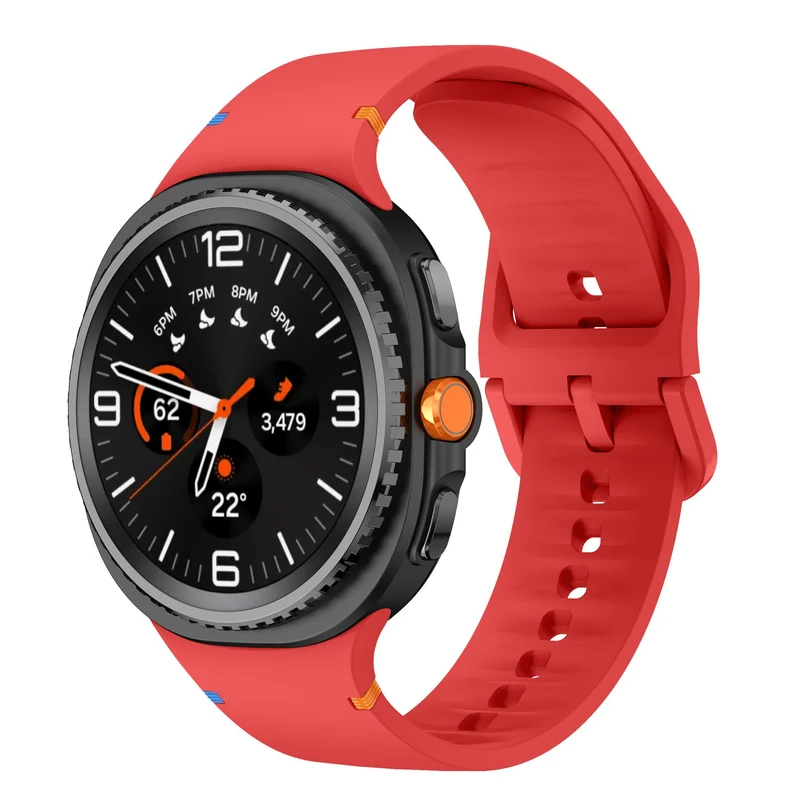 Correa silicona clásico Samsung Galaxy Watch 9 - 44mm (rojo)