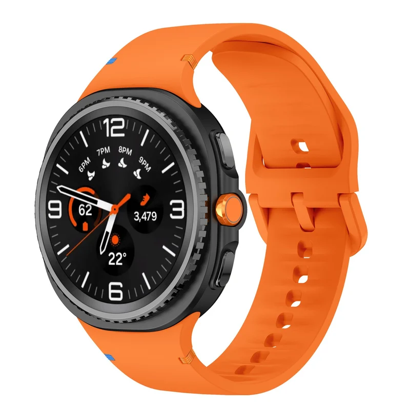 Correa silicona clásico Samsung Galaxy Watch 9 - 44mm (naranja)