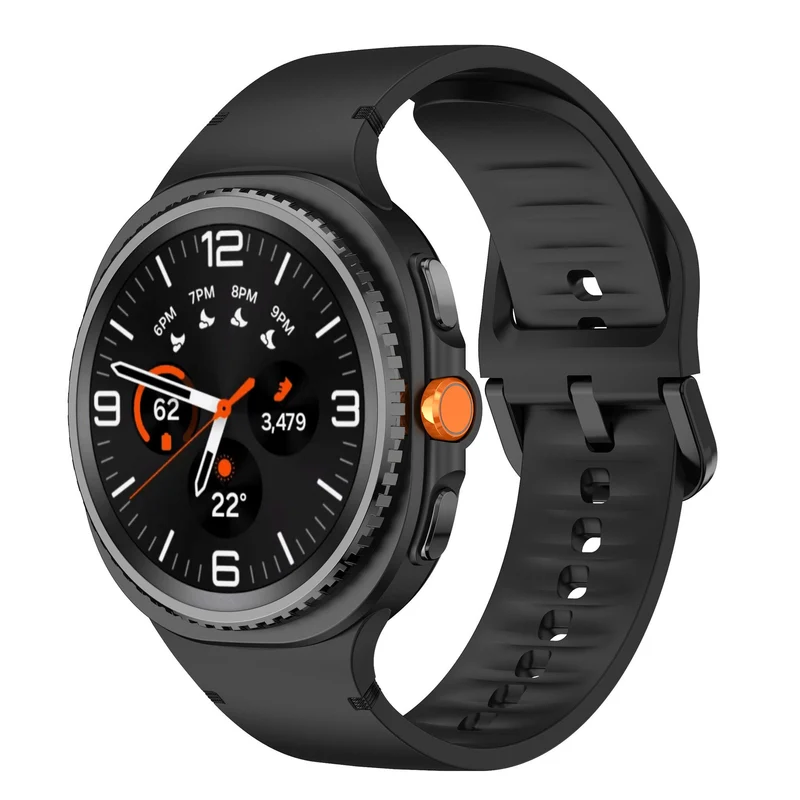 Correa silicona clásico Samsung Galaxy Watch 9 - 40mm (negro)