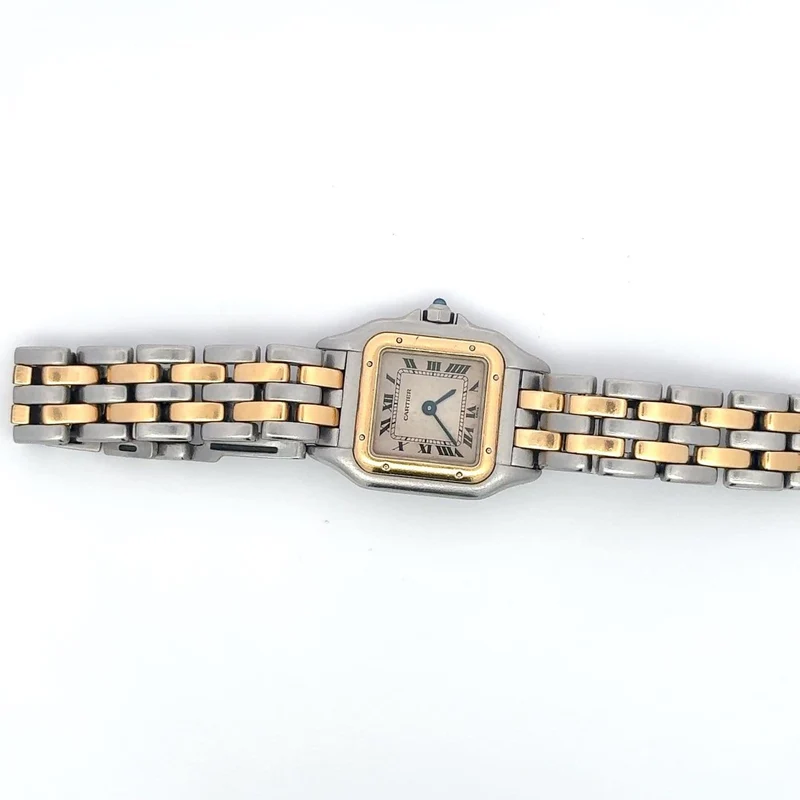 Cartier Panthère - Yellow gold and steel watch
