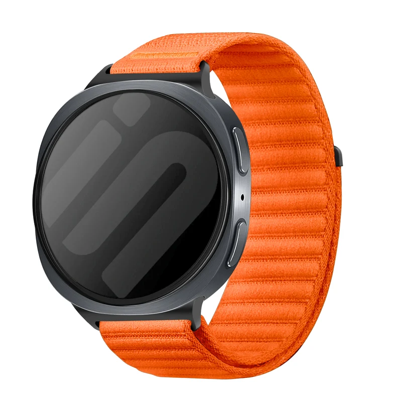Correa nylon ondulada Samsung Galaxy Watch 9 - 40mm (naranja)
