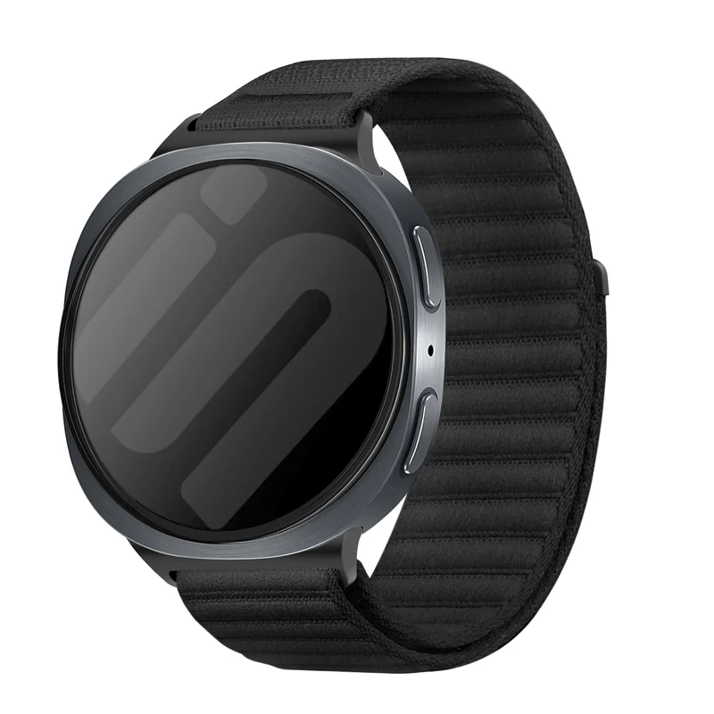 Correa nylon ondulada Samsung Galaxy Watch 9 - 44mm (negro)