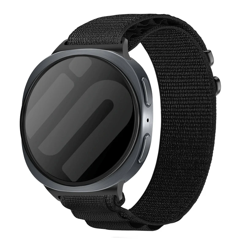 Correa Alpine nylon Samsung Galaxy Watch 9 - 44mm (negro/naranja)