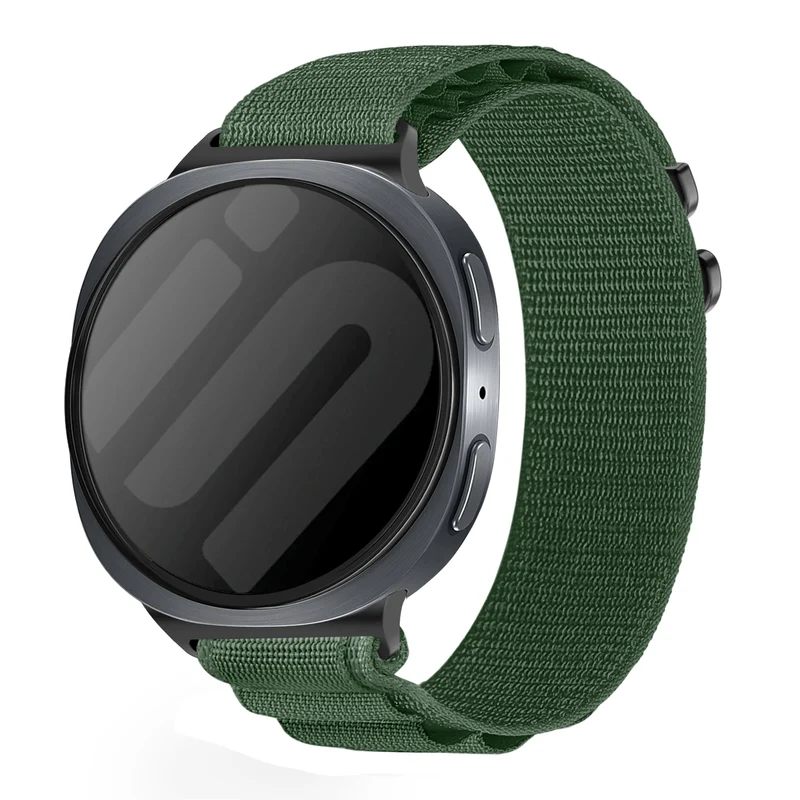 Correa Alpine nylon Samsung Galaxy Watch 9 - 44mm (verde militar)