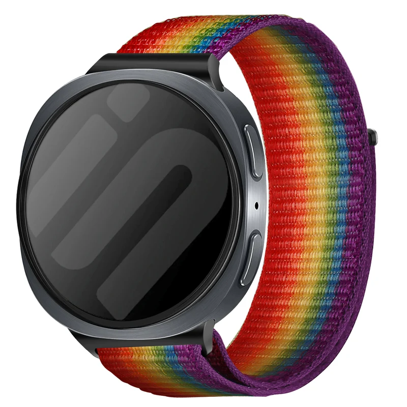 Correa nylon Samsung Galaxy Watch 9 - 44mm (arcoíris)
