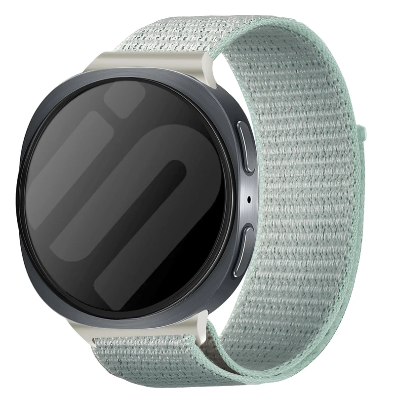 Correa nylon Samsung Galaxy Watch 9 - 40mm (cian claro)