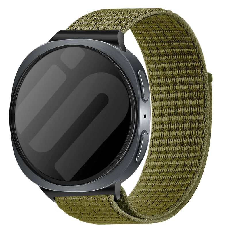 Correa nylon Samsung Galaxy Watch 9 - 40mm (oliva)