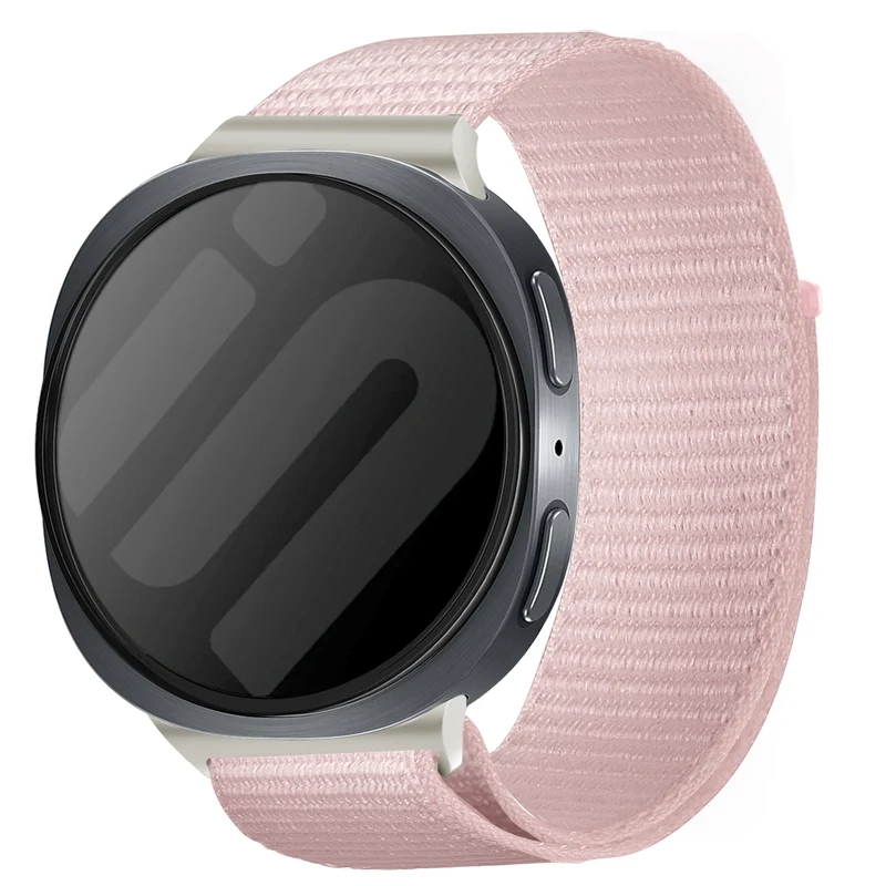 Correa nylon Samsung Galaxy Watch 9 - 40mm (rosa claro)