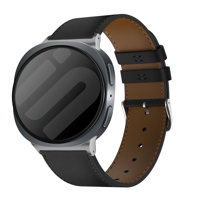 Correa cuero moderna Samsung Galaxy Watch 9 - 40mm (negro)