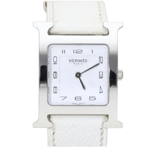 Hermès H Hour - Steel watch