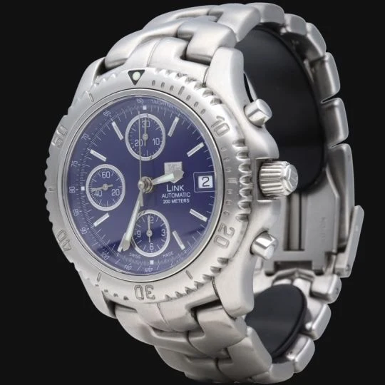 TAG Heuer Link - Steel chronograph watch
